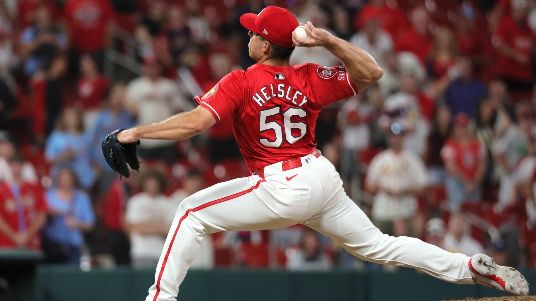 Lynn Schmidt: Helsley gives battered Cards' fans something to cheer for. Don't trade him.